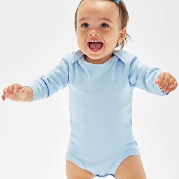 Body Manches Longues NAME IT Pour Bébé Garçon - 95% Coton Bio, 5% élasthanne - Fermeture Bouton-pression, Col Ras Du Cou | Vêtement Bébé Confortable